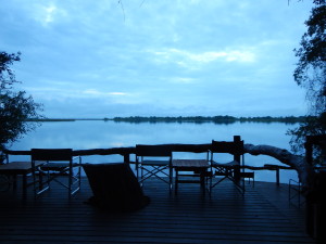 Evening at Guma Lagoon Camp.