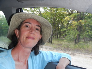 Lots of time in the land cruiser, on bumpy roads to remote field sites.